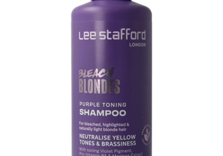 Lee Stafford Bleach blondes purple toning shampoo 250 Milliliter
