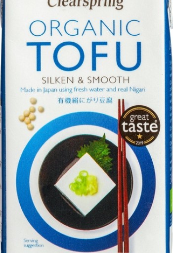 Clearspring Tofu silk bio (300 Gram)