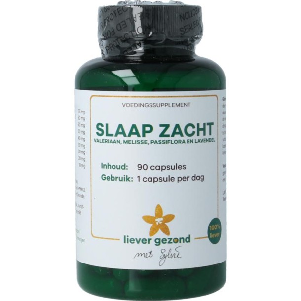 Liever Gezond Slaap zacht natural sleep (90 Vegetarische capsules)