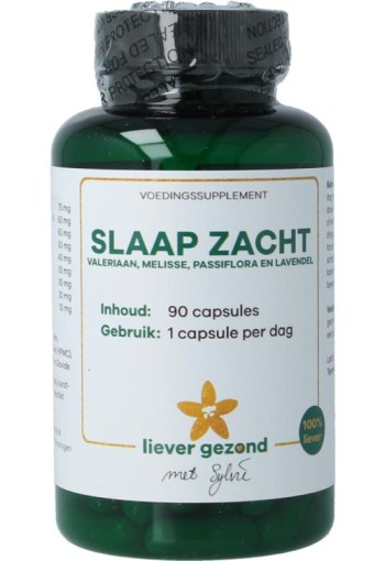 Liever Gezond Slaap zacht natural sleep (90 Vegetarische capsules)