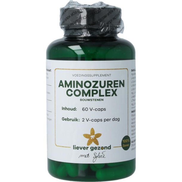 Liever Gezond Aminozuren complex (60 Vegetarische capsules)