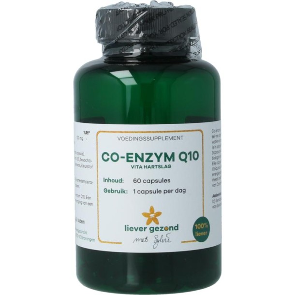 Liever Gezond Co-enzym Q10 100mg Vita hart slag (60 Softgels)