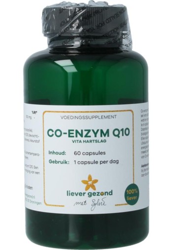 Liever Gezond Co-enzym Q10 100mg Vita hart slag (60 Softgels)