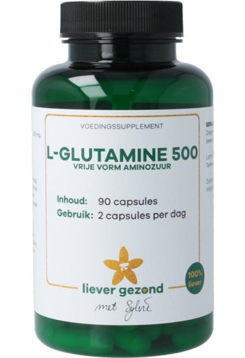 Liever Gezond L-Glutamine (90 Vegetarische capsules)