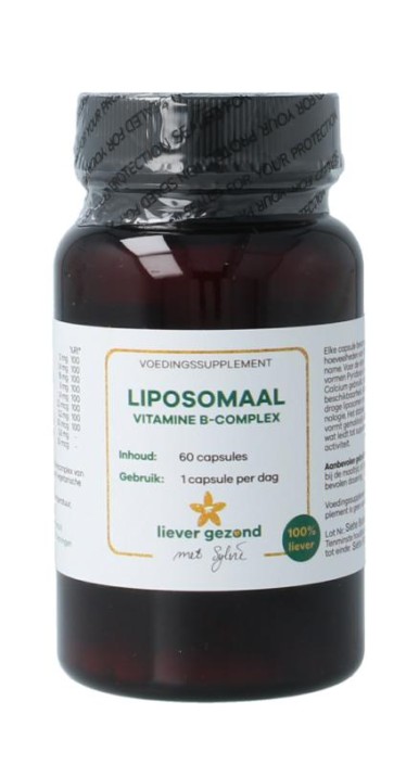 Liever Gezond Liposomaal vitamine B complex (60 Vegetarische capsules)
