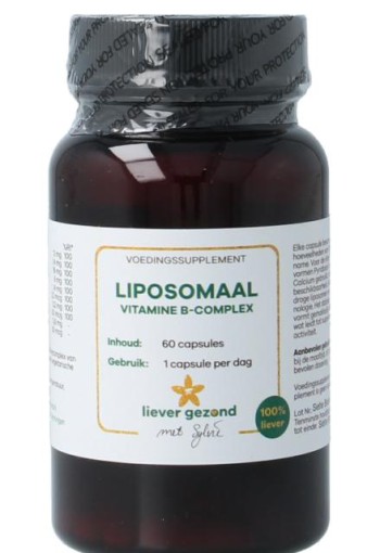 Liever Gezond Liposomaal vitamine B complex (60 Vegetarische capsules)