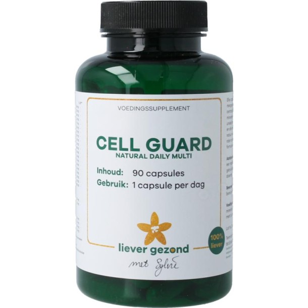 Liever Gezond Natural daily multi cell guard (90 Vegetarische capsules)