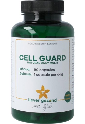 Liever Gezond Natural daily multi cell guard (90 Vegetarische capsules)