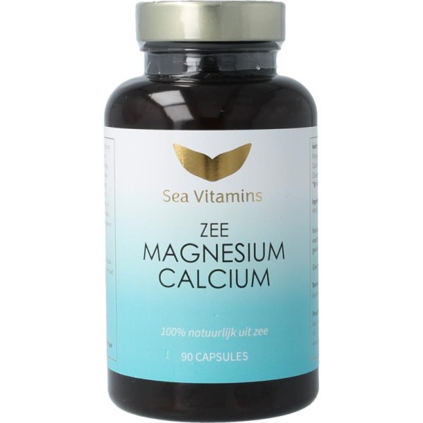 Sea Vitamins Magnesium calcium zee (90 Vegetarische capsules)