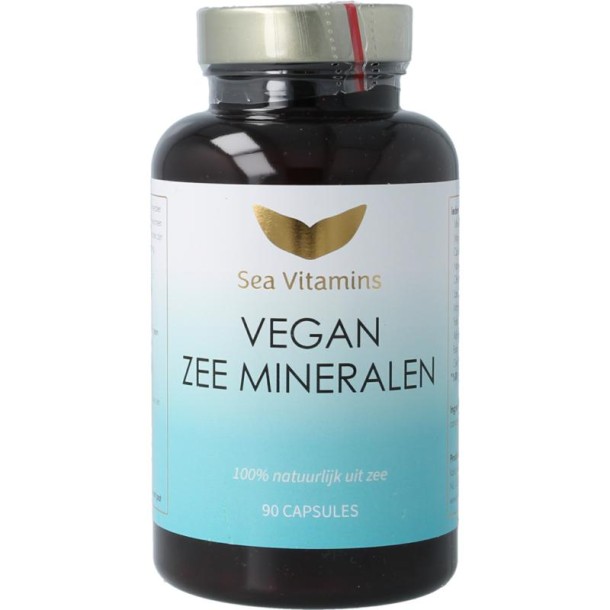 Sea Vitamins Zee mineralen vegan (90 Vegetarische capsules)