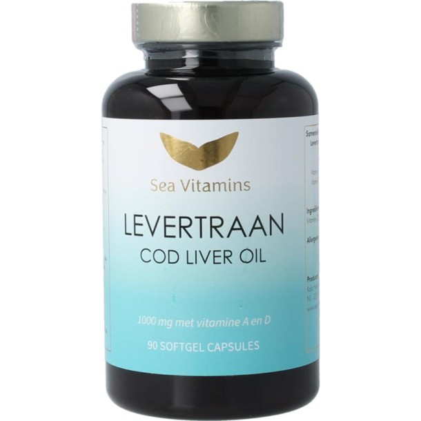Sea Vitamins Levertraan (90 Softgels)