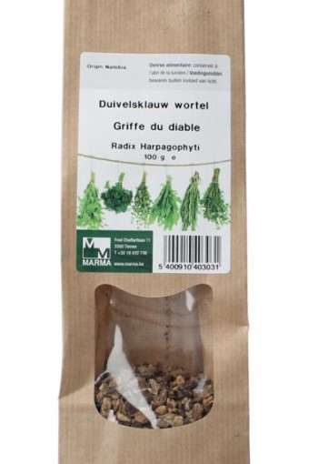 Marma Duivelsklauw wortel (100 Gram)