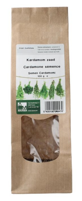 Marma Kardemom zaad (100 Gram)