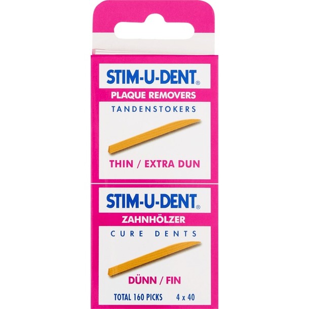 Stim-u-dent Extra Dun Tandenstokers 100 stuks
