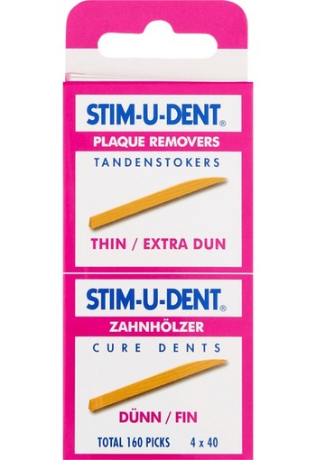 Stim-u-dent Extra Dun Tandenstokers 100 stuks