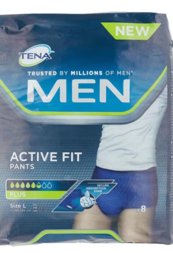 Tena Men Active Fit Plus L/XL Incontinentie - 8 stuks
