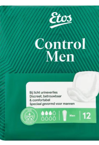 Etos Men Control Level 1 Incontinentieverband 12 stuks