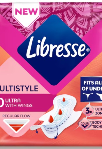 Libresse Multistyle Ultra regular maandverband