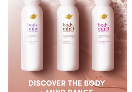 Dove Body+Mind Lavender & Oat Milk Body Wash 350 ML