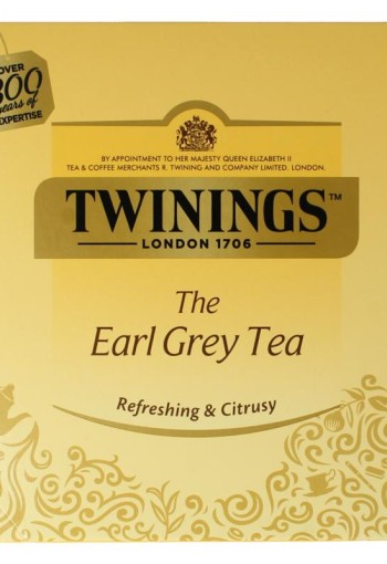 Twinings Earl grey envelop (50 Zakjes)