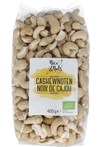 Nice & Nuts Cashewnoten bio (400 Gram)