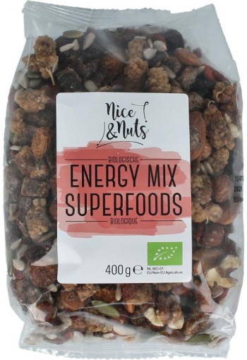 Nice & Nuts Energy mix superfoods bio (400 Gram)