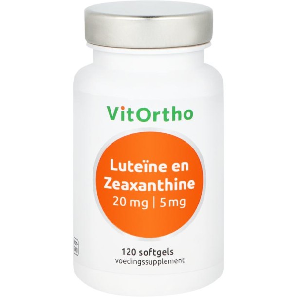 Vitortho Luteine en zeaxanthine (120 Softgels)