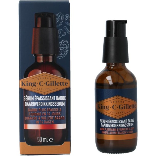 Gillette King c baardverdikkingsserum (50 Milliliter)