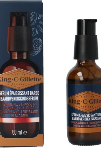 Gillette King c baardverdikkingsserum (50 Milliliter)