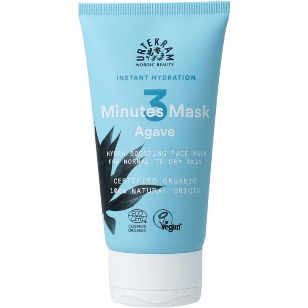 Urtekram Gezichtsmasker onmiddellijk hydratatie bio (75 Milliliter)