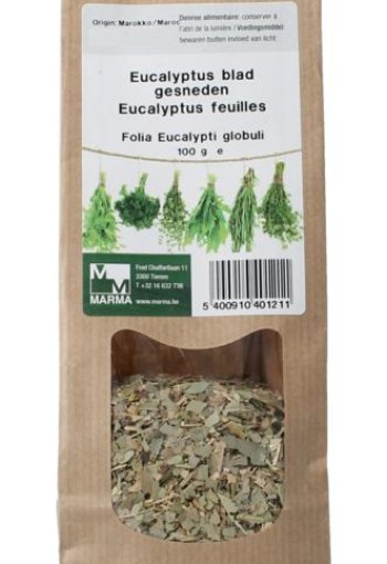 Marma Eucalyptus blad gesneden (100 Gram)
