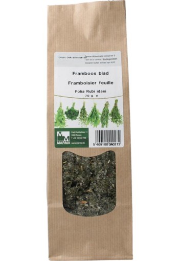 Marma Framboos blad (70 Gram)