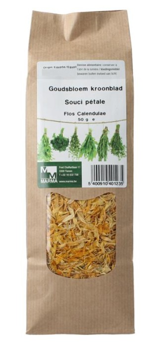 Marma Goudsbloem kroonblad (50 Gram)