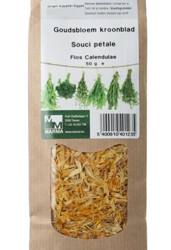 Marma Goudsbloem kroonblad (50 Gram)