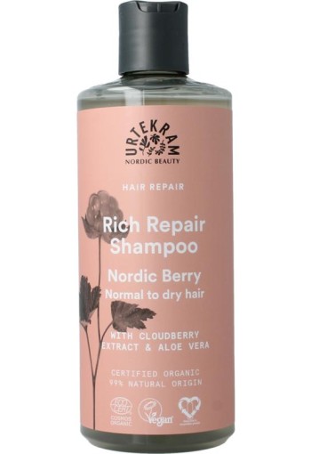 Urtekram Shampoo Nordic berry normaal/droog haar (500 Milliliter)