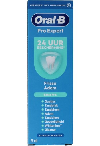 Oral B Tandpasta pro-expert fresh breath 75 Milliliter