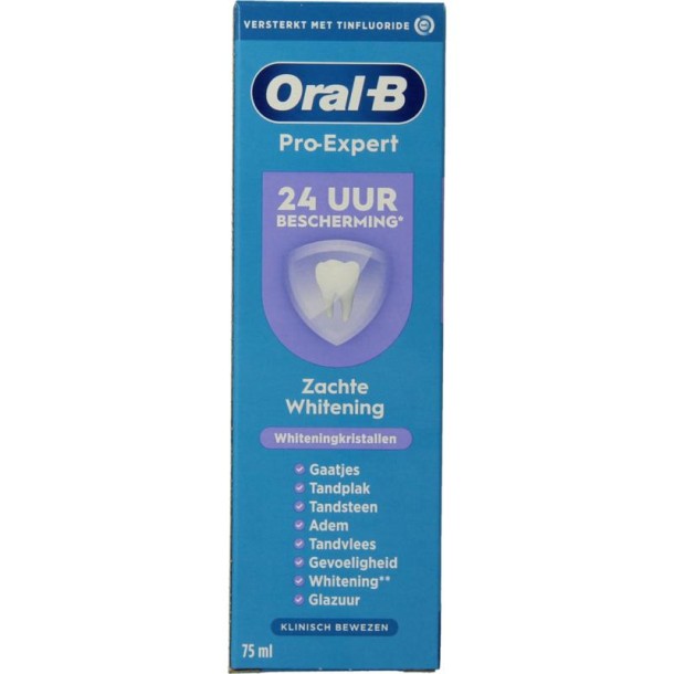 Oral B Tandpasta pro-expert whitening 75 Milliliter