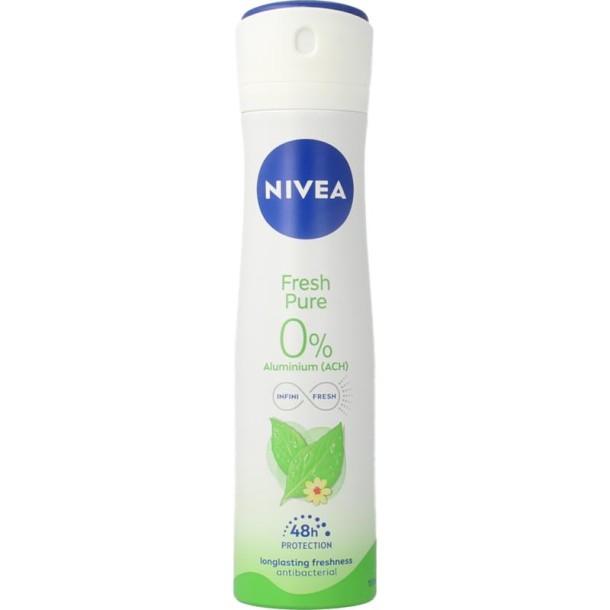 Nivea Deodorant spray fresh pure jasmine 150 Milliliter