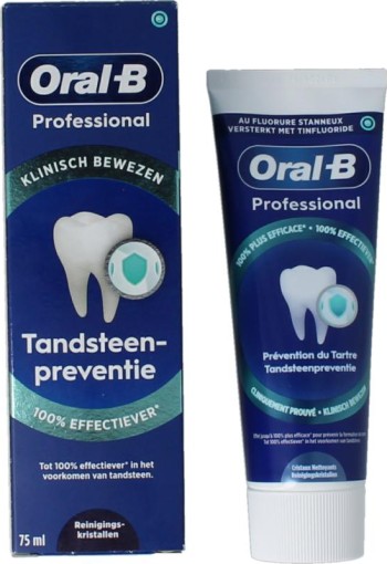 Oral B Tandpasta professional tandsteencontrole 75 Milliliter
