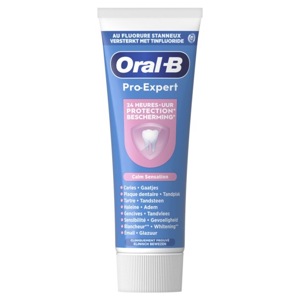 Oral-B Tandpasta Pro-Expert Gevoelige Tanden & Whitening oral b 75 ml