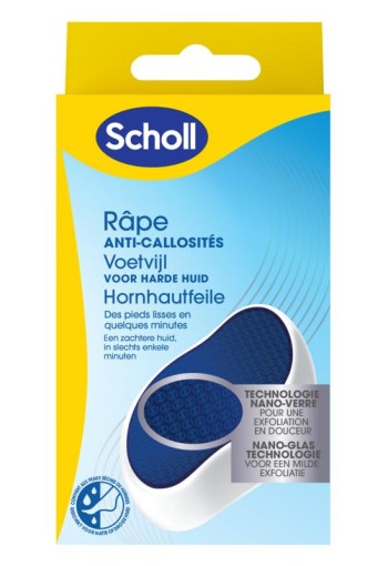 Scholl Voetvijl nano glas 1 Stuks