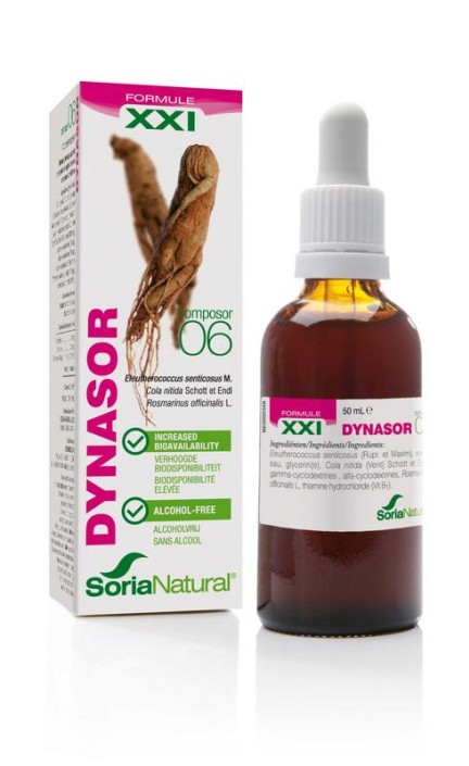 Soria Natural Composor 6 dynasor XXI eleutherococcus sentic max (50 Milliliter)