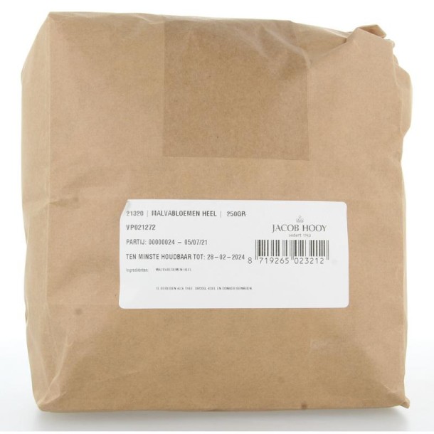 Jacob Hooy Malvabloemen heel (250 Gram)