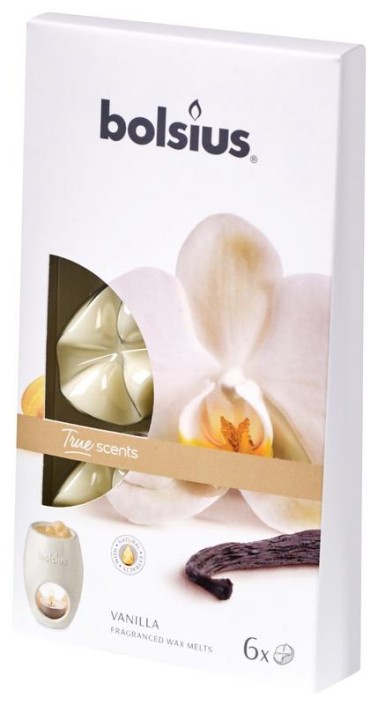Bolsius True Scents waxmelts vanilla (6 Stuks)