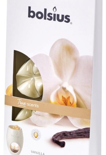 Bolsius True Scents waxmelts vanilla (6 Stuks)