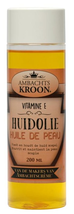 Ambachtskroon Vitamine E huidolie (200 Milliliter)