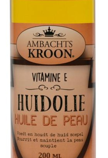 Ambachtskroon Vitamine E huidolie (200 Milliliter)