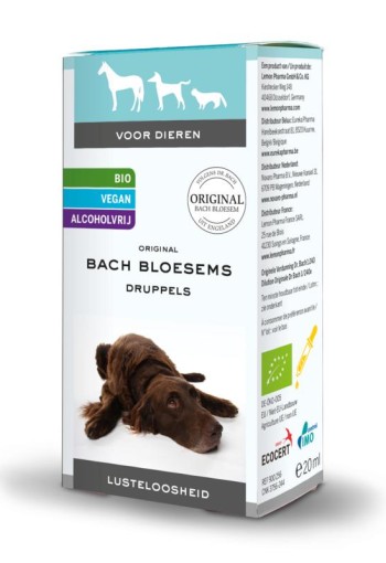 Lemonpharma Bach Bach bloesem dier lusteloosheid bio (20 Milliliter)