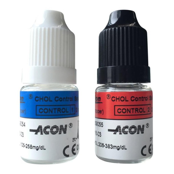 Mission Cholesterol controle vloeistof (1 Set)