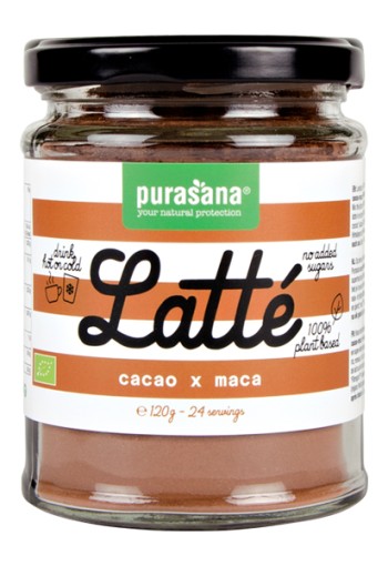 Purasana Latte cacao maca vegan bio (120 Gram)